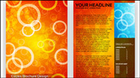 Foreign album plate layout 05-- vector material