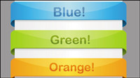 Color of the ribbon 01 - Vector
