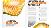 Foreign album plate layout 03-- vector material