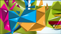 Beautifully colorful background 01 - vector