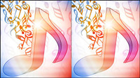 Dynamic music notation 01 - vector