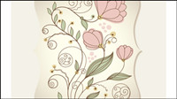 Fine background pattern 04-- vector material
