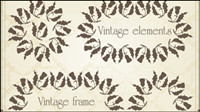 European classic pattern 03-- vector material
