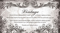 Classic hand-painted pattern 02-- vector material