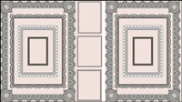 Classic pattern framework 01 - Vector