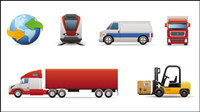 Transport icon 01 - vector