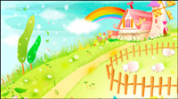 Elements of the cartoon 08 - vector