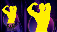 Hercules silhouette vector material -5