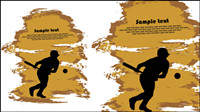 Sports silhouette 05 - vector
