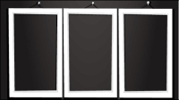 Vintage wood frame 02 - vector material
