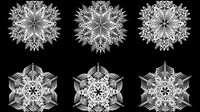 Black-and-white pattern 02 - vector material