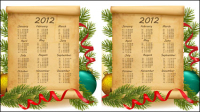 Christmas beautifully elements 03 - vector material