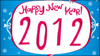 Creative 2012 Fonts 02 - vector material