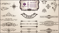 European classic border 06 - vector material