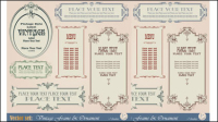 European pattern border 02 - vector material
