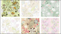 Exquisite patterns 01 - vector material