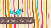 Dynamic flow line background 02 - vector material