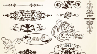 European pattern border 03 - vector material