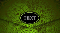 Dazzling pattern background 04 - vector material