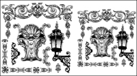 European pattern border 05 - vector material