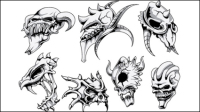 Terror Warcraft avatar 03 - vector material