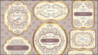 Exquisite border 02 - vector material