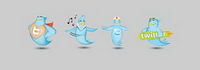 twitter icon (AI and PNG format)