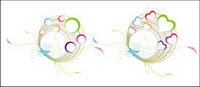 Circle pattern vector material