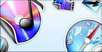 Stamps, stickers