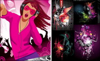 Guitars, speakers, dj