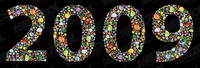 Gem material composed of 2009 vectors