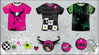 T-shirt design Vector