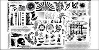 Guns, elephants, plants, bats, wire, high voltage, mosquitoes, ants
