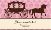 Carriage pattern vector