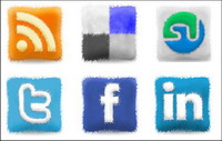 web 2.0 plush cushion png icon