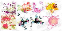 Trend pattern vector material