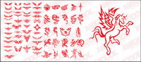 Accommodates trend totem vector material