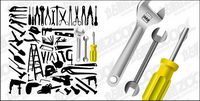 Vector material variety of tools in Pictures