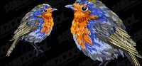 Vector material birdies