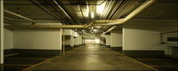 Underground parking picture material
