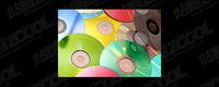 Color picture of the CD material