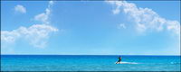 Water sports entertainment picture material