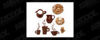 Dessert coffee milk quality picture material