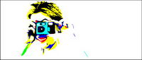 People taking pictures Vector
