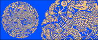Classical Chinese dragon logo radio
