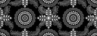 Vector traditional tiled background material-25