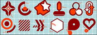 Vector trend of design elements-20