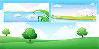 spring and summer scenery