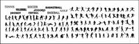 Various athletes Action Pictures
