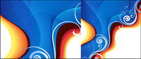 Symphony adobe cs3 style vector background material